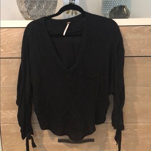 Black lounge shirt